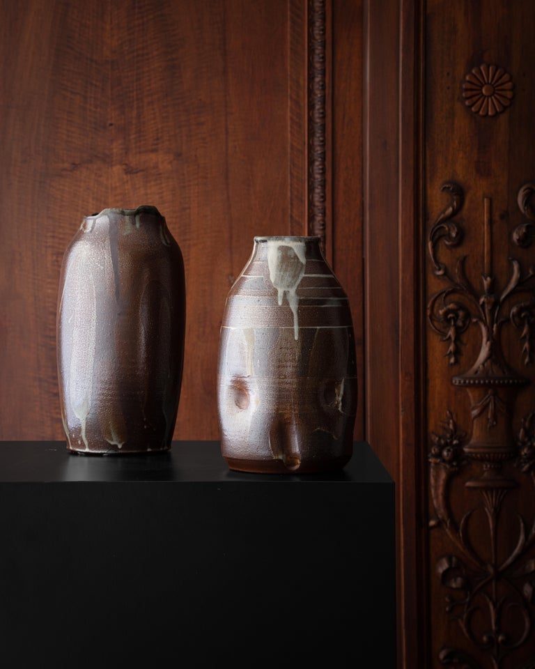 Brown Ceramic Vase Ebitenyefa Baralaye Modern Handmade Decorative Photo Inspiration
