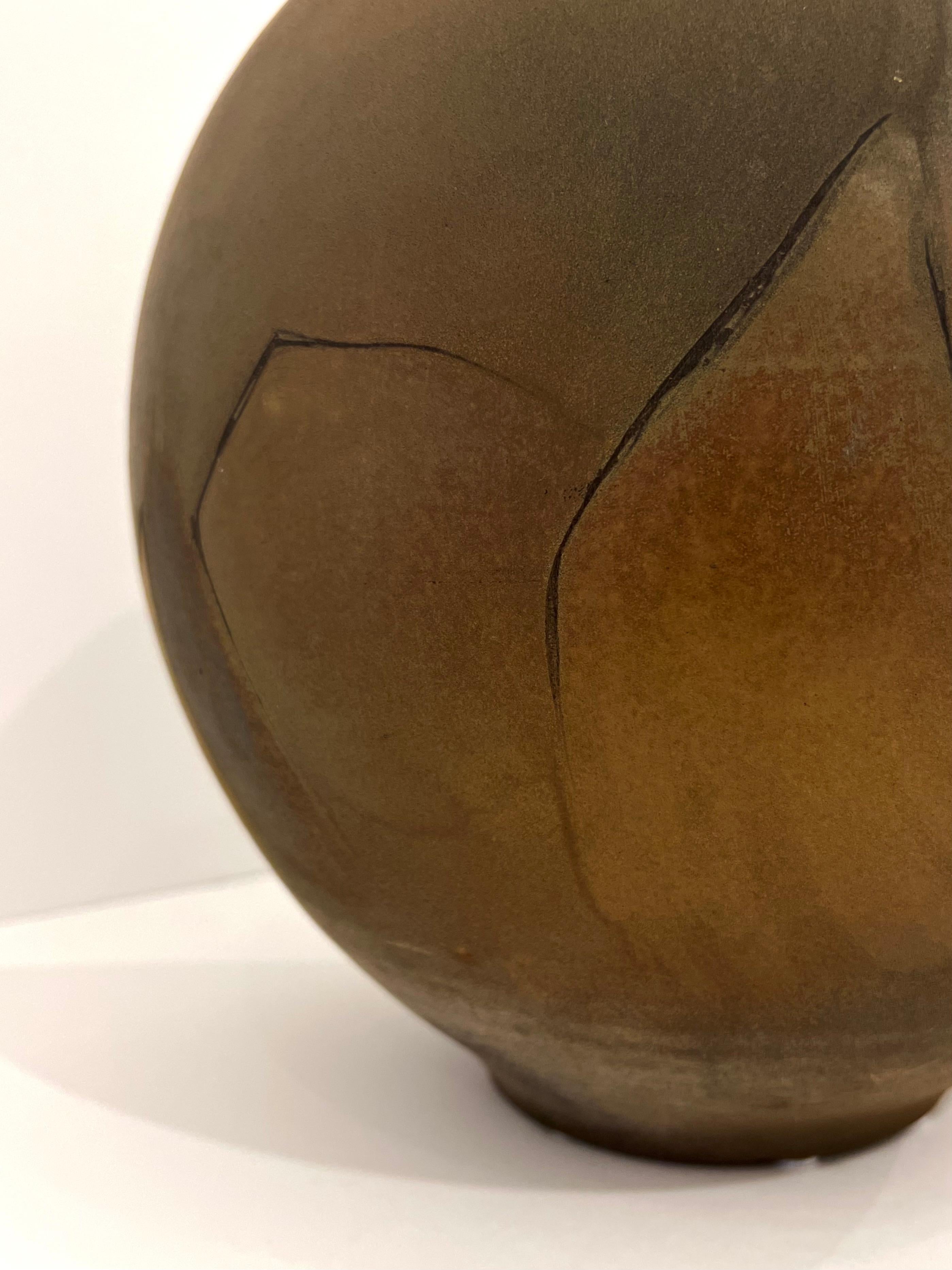Vaso in ceramica di Edgardo Abbozzo in vendita 1