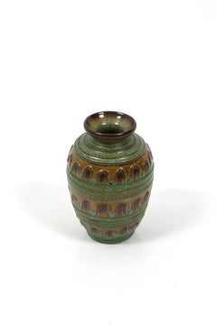 Ceramic vase by Erik Mornils, Nittsjö, 1930s