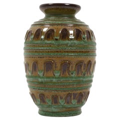 Ceramic vase by Erik Mornils, Nittsjö, 1930s