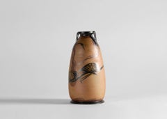 Vase en céramique par Etienne Vilotte pour la poterie de Ciboure, France, vers 1950