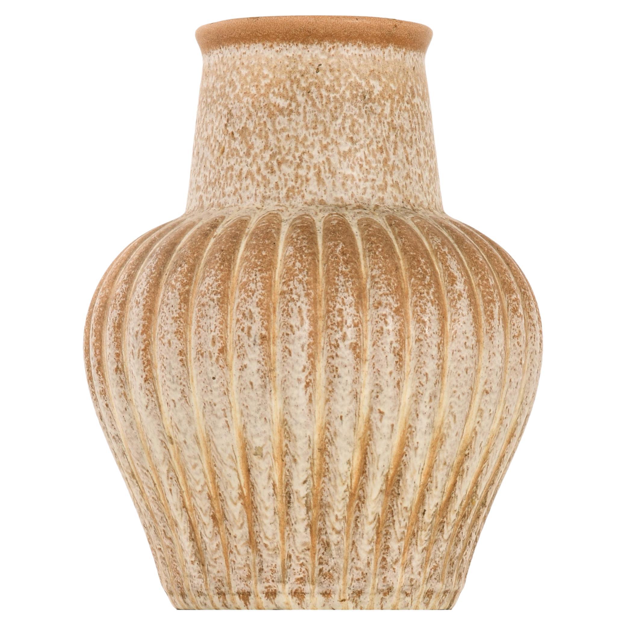 Vase en céramique d'Ewald Dahlskog, années 1940