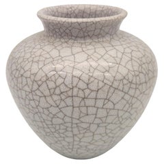 Ceramic vase by F. Glatzle for the Karlsruhe Majolika. 1958