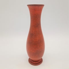 Ceramic vase by F. Glatzle for the Karlsruher Majolika. 1949