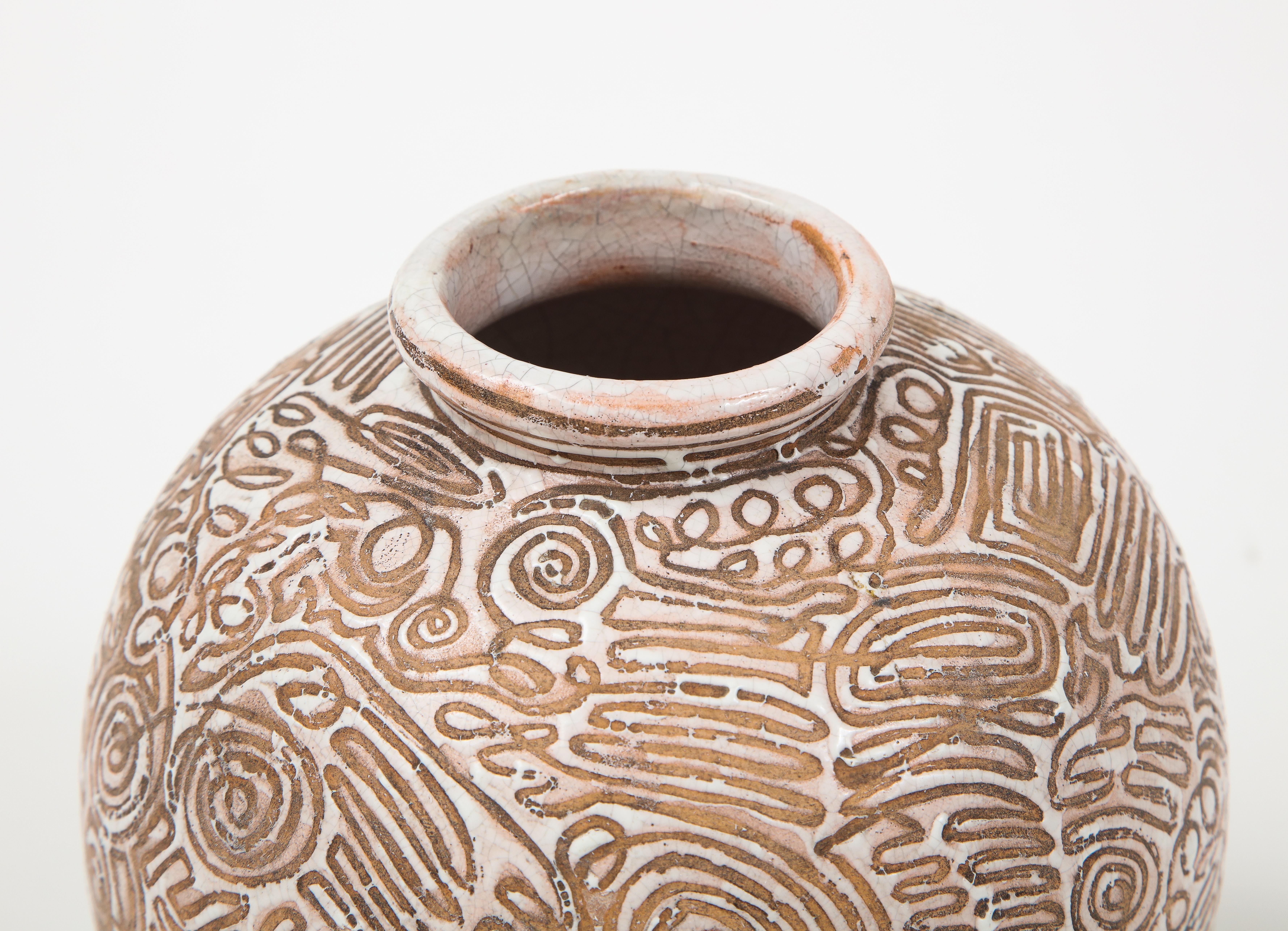 french ceramic vase