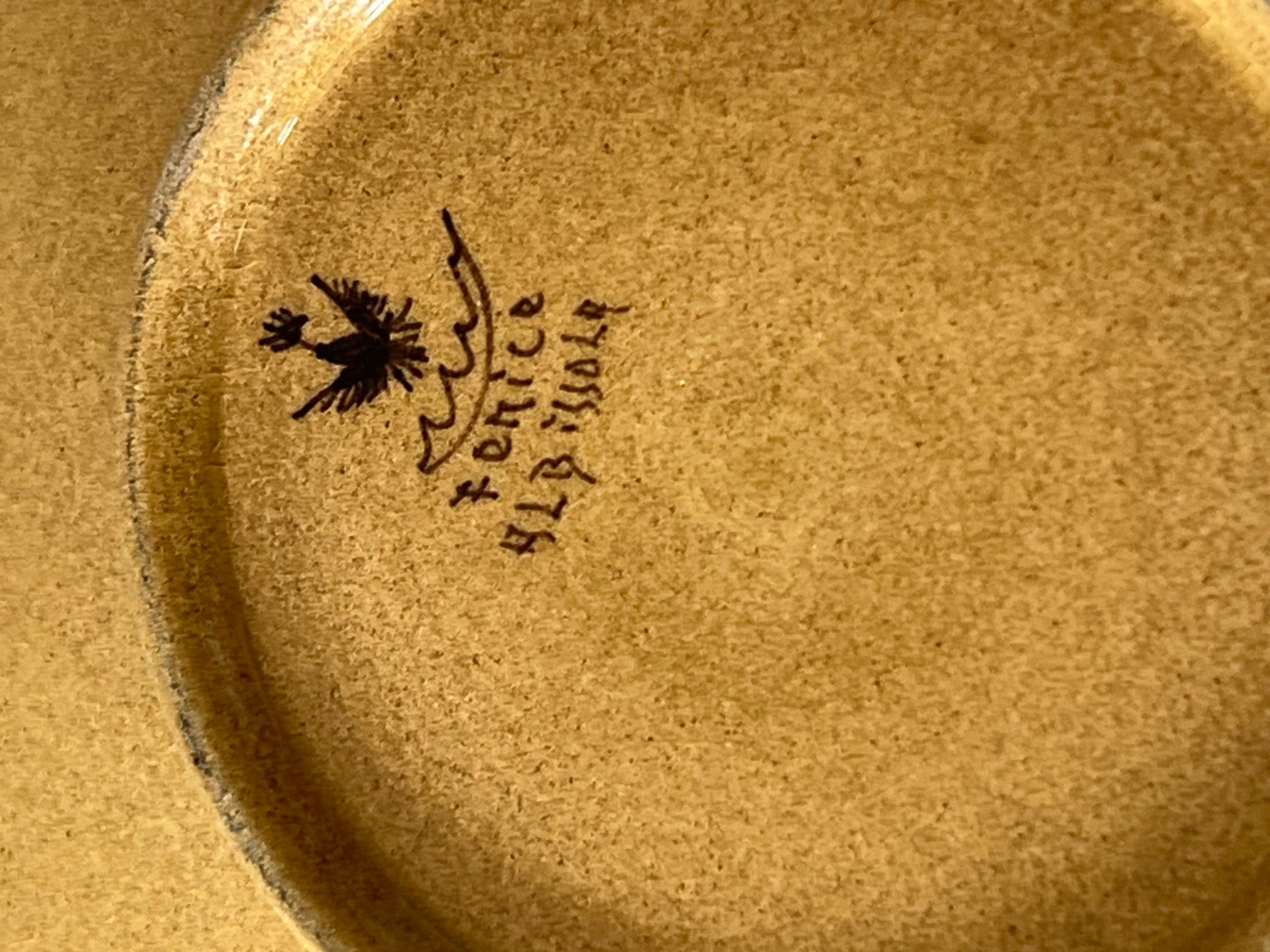Céramique Vase en céramique par Fenice Albisola pour Manlio Trucco Italie vers 1930 en vente