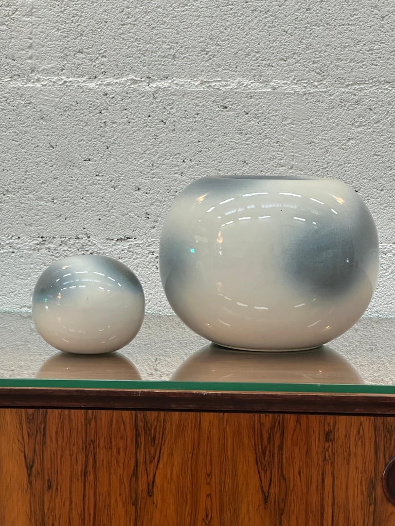 Ceramic Vase by Franco Bucci for Ceramiche Pesaro made in Italy