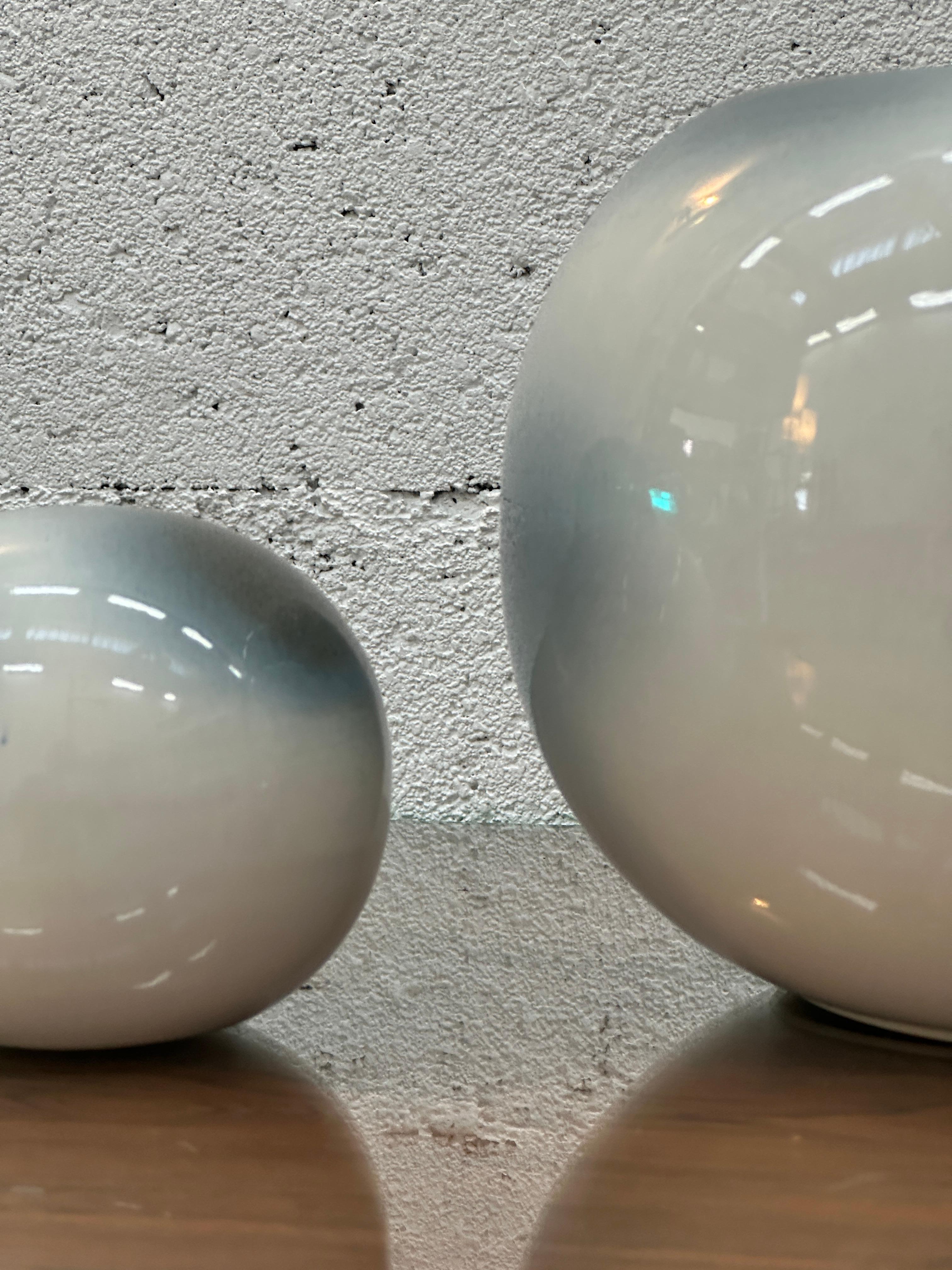 Keramikvase von Franco Bucci für Ceramiche Pesaro hergestellt in Italien 1970 (Ende des 20. Jahrhunderts) im Angebot