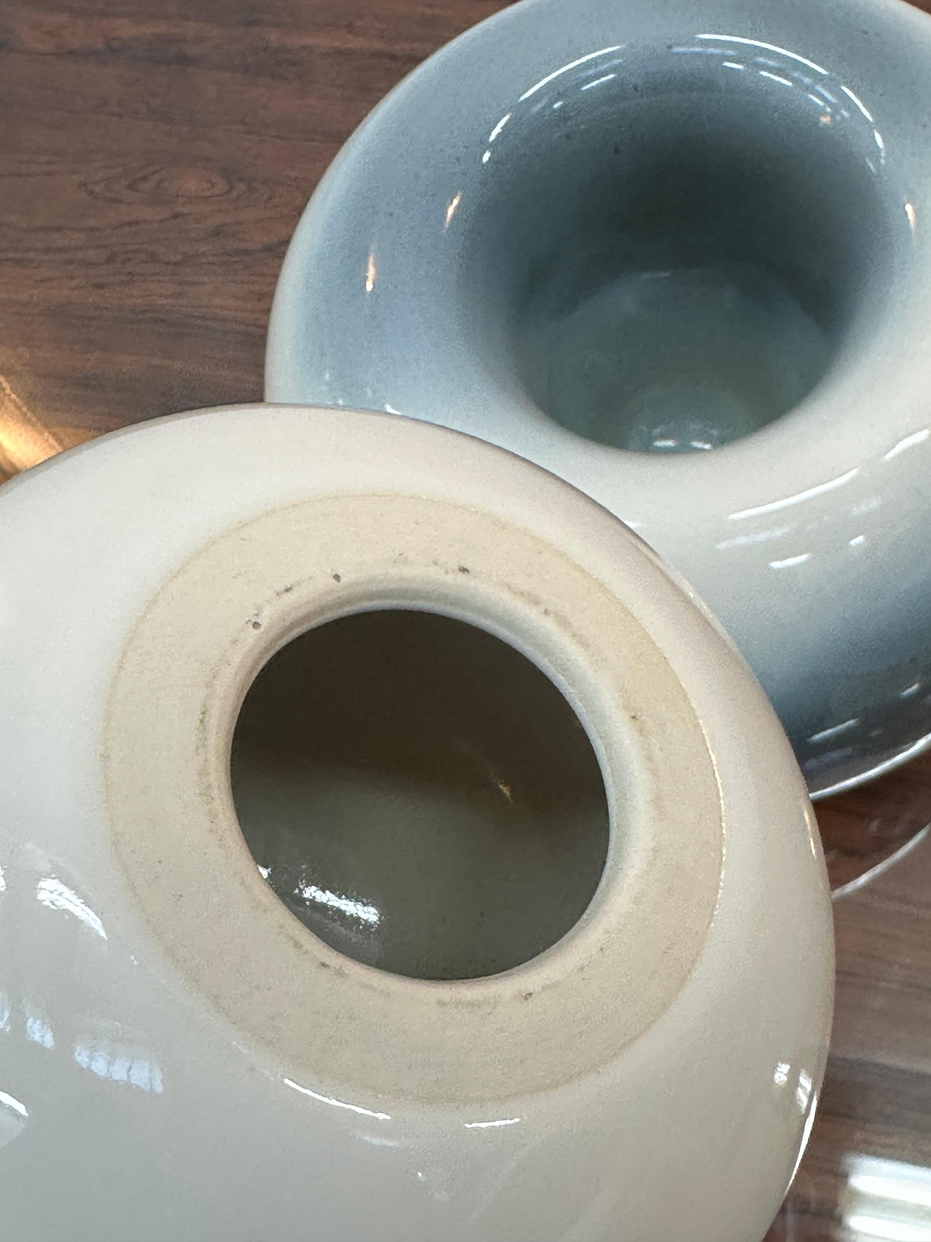 Keramikvase von Franco Bucci für Ceramiche Pesaro hergestellt in Italien 1970 im Angebot 4