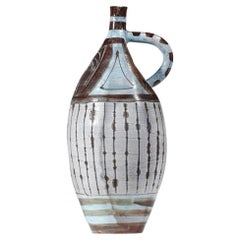 Vase en céramique de Franco Cardinali Vallauris de style Picasso des années 50