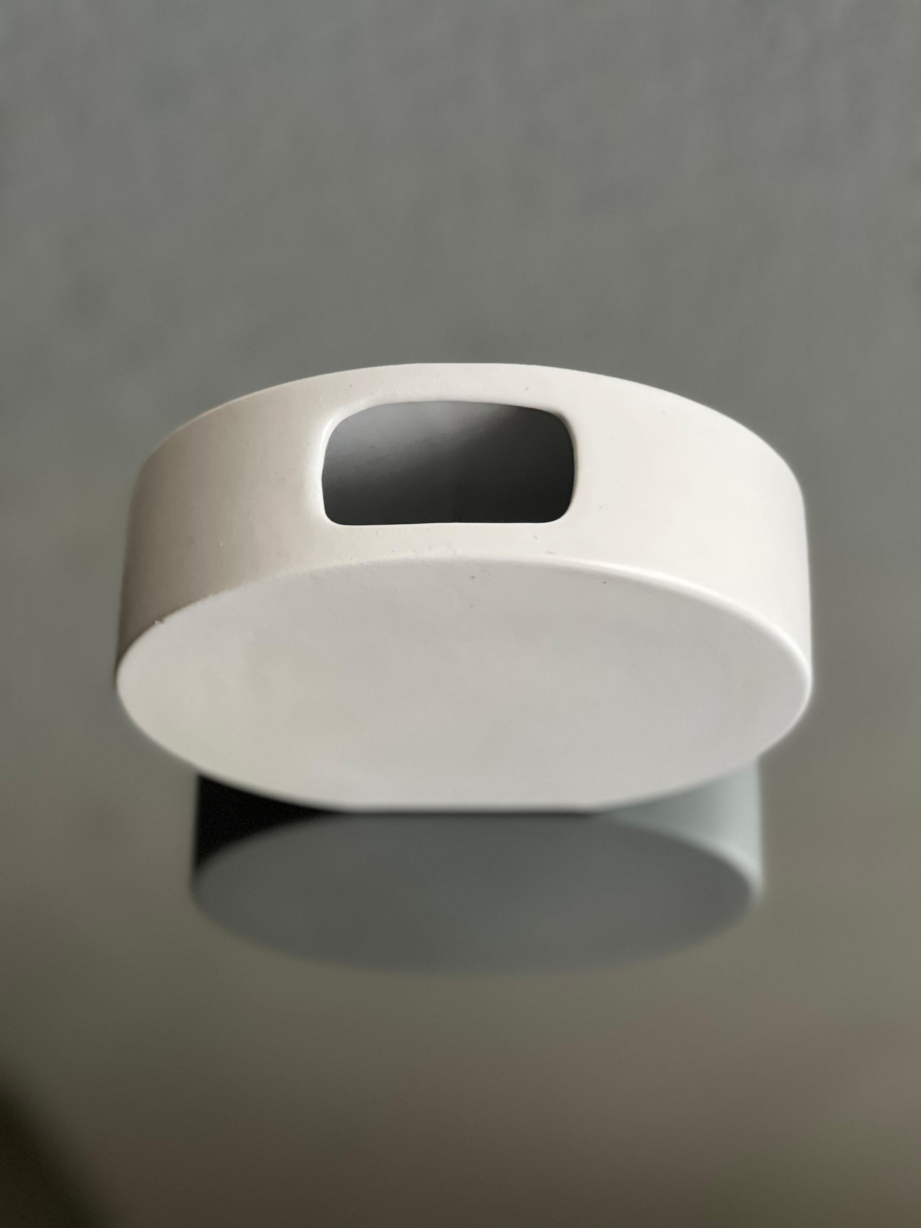 Keramikvase von Franco Pozzi Ceramiche, hergestellt in Italien, 1960er Jahre, künstlerisches Accessoire im Angebot 6