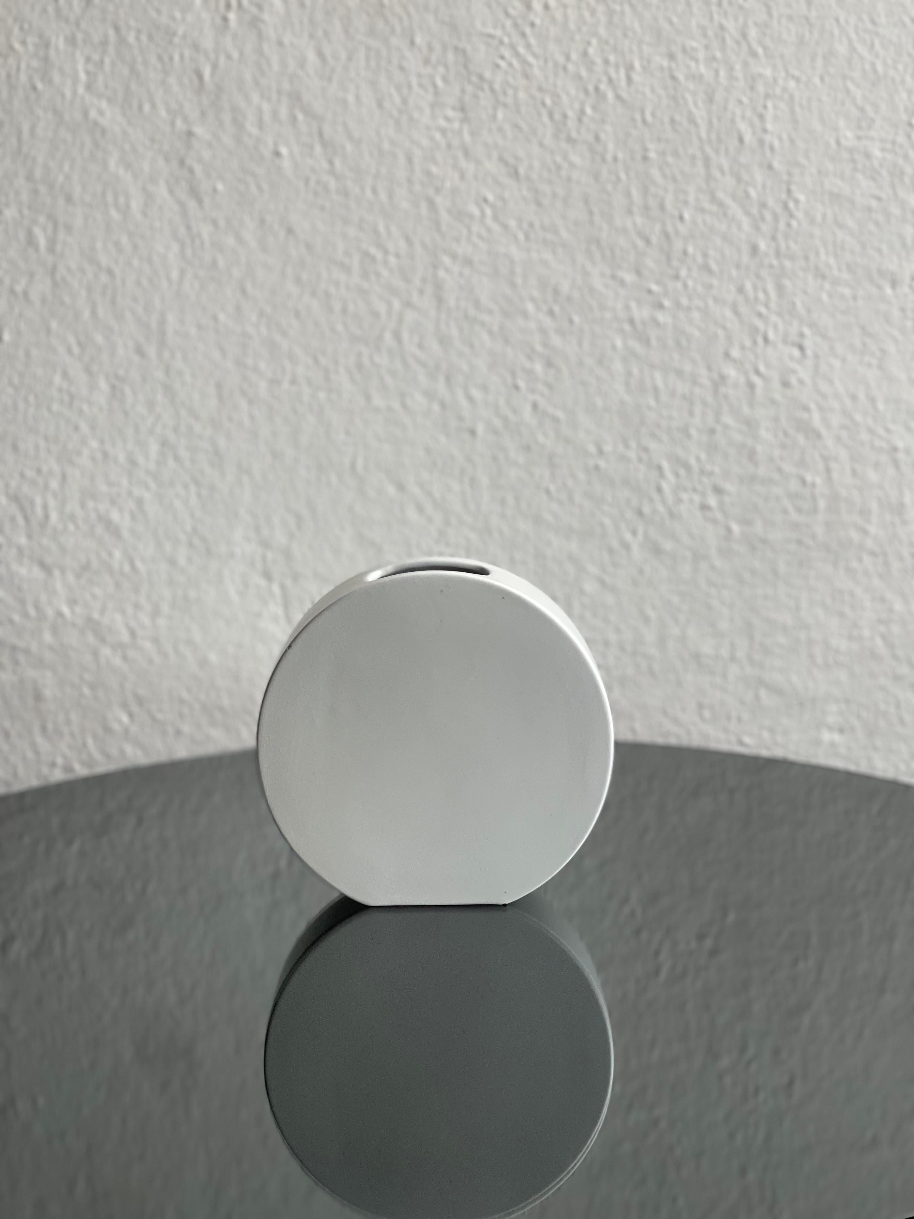 Keramikvase von Franco Pozzi Ceramiche, hergestellt in Italien, 1960er Jahre, künstlerisches Accessoire im Angebot 12