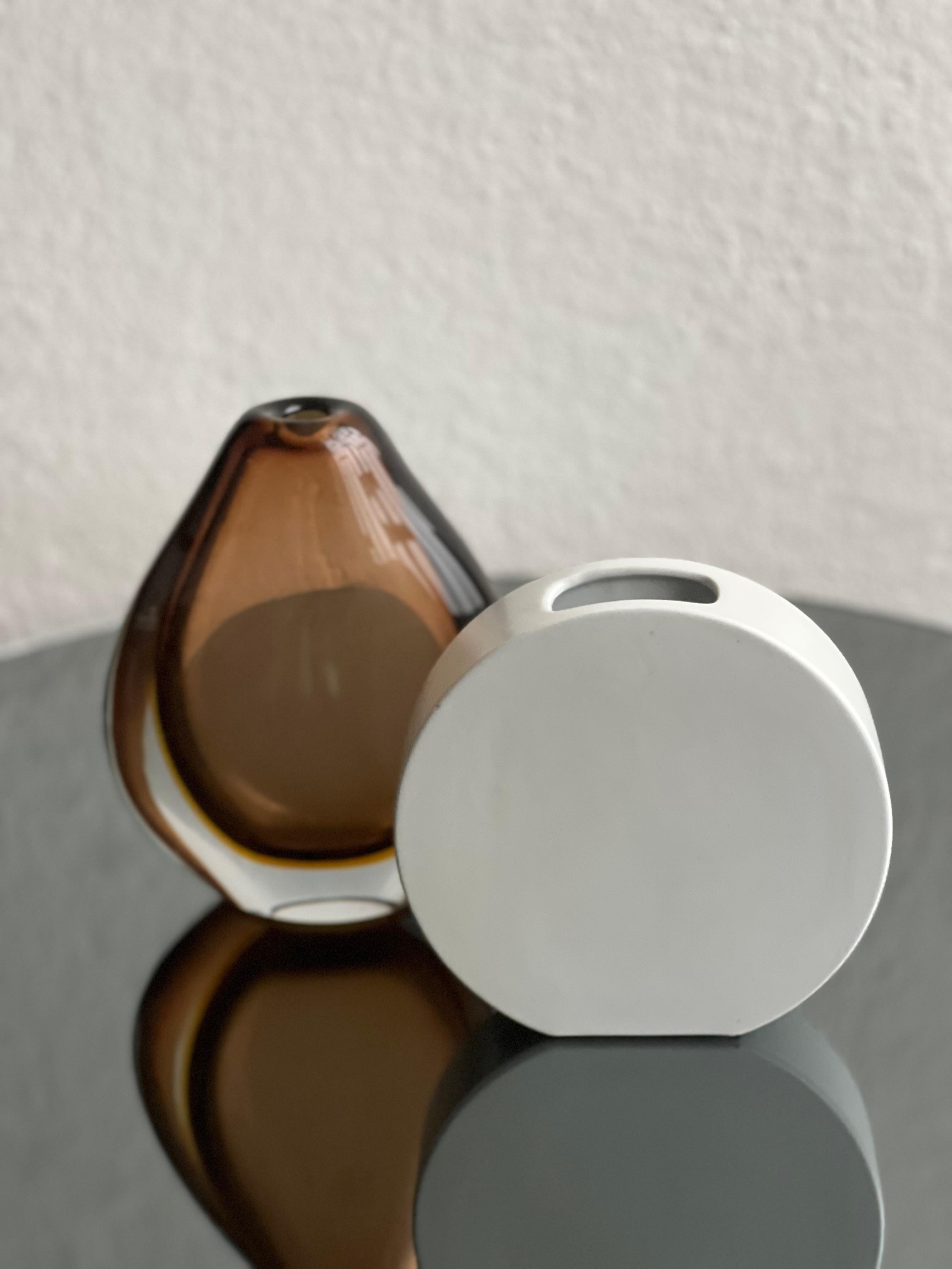 Keramikvase von Franco Pozzi Ceramiche, hergestellt in Italien, 1960er Jahre, künstlerisches Accessoire im Zustand „Gut“ im Angebot in Milano, IT