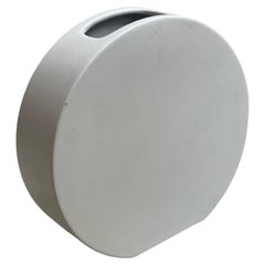 Keramikvase von Franco Pozzi Ceramiche, hergestellt in Italien, 1960er Jahre, künstlerisches Accessoire