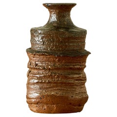 Ceramic Vase by Gerard Brossard 