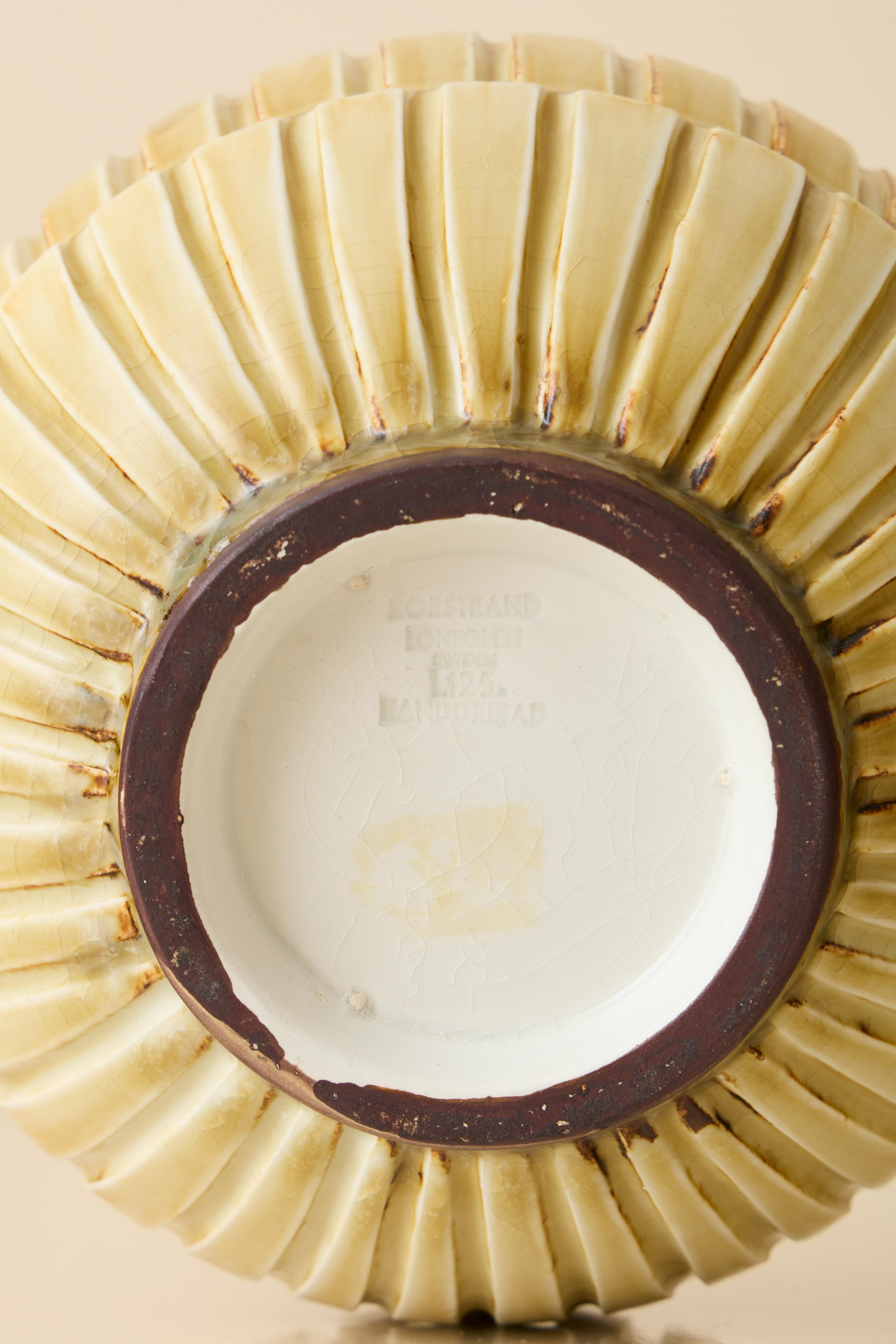 Ceramic Vase by Gertrud Lönegren, Rörstrand, 1930s In Good Condition For Sale In Stockholm, SE