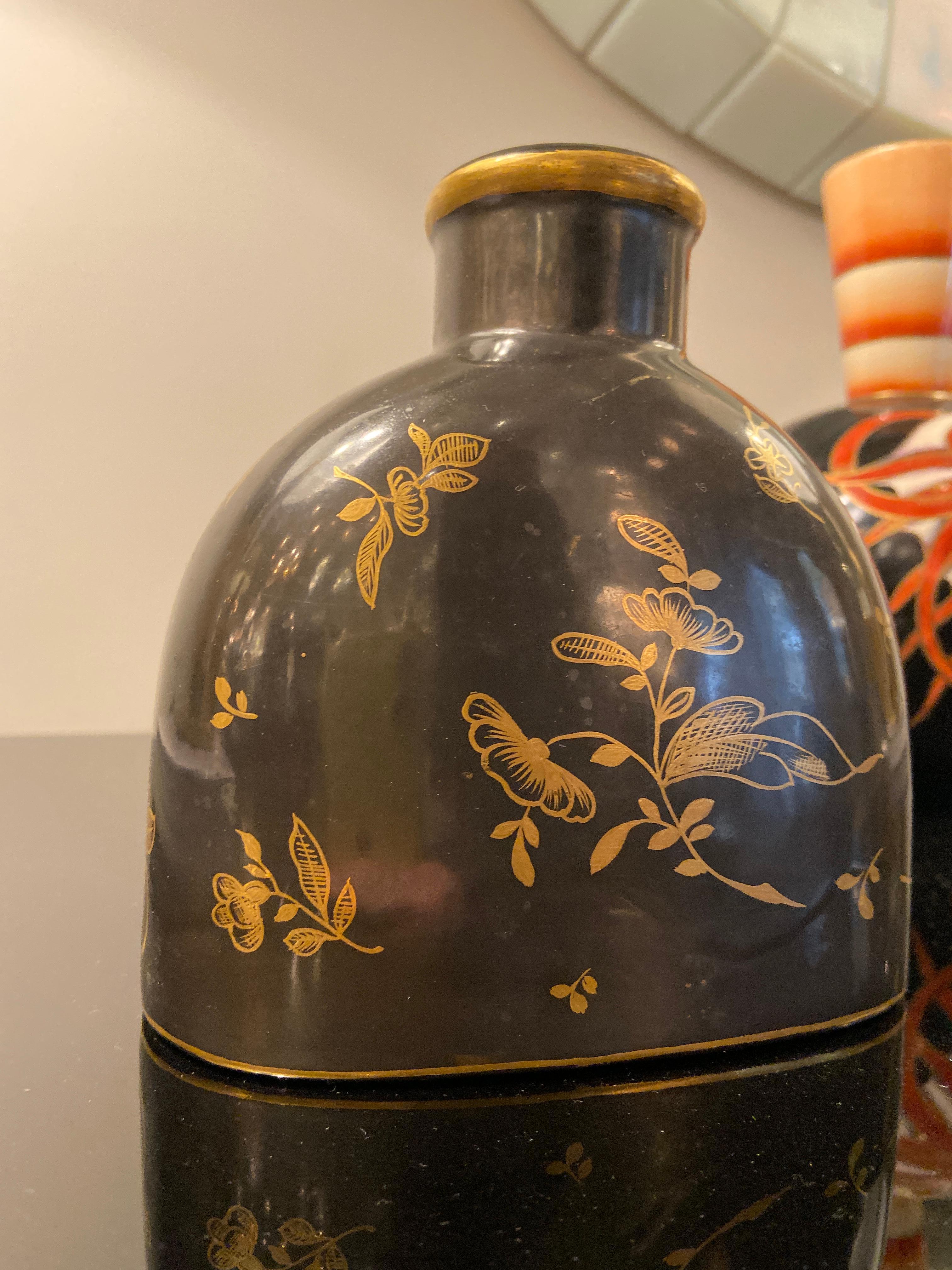 Keramikvase von Gio Ponti für Richard Ginori:: Italien:: 1930er Jahre (Mitte des 20. Jahrhunderts)