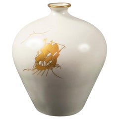 Ceramic Vase by Giovanni Gariboldi for Richard Ginori, Italy, 1940s