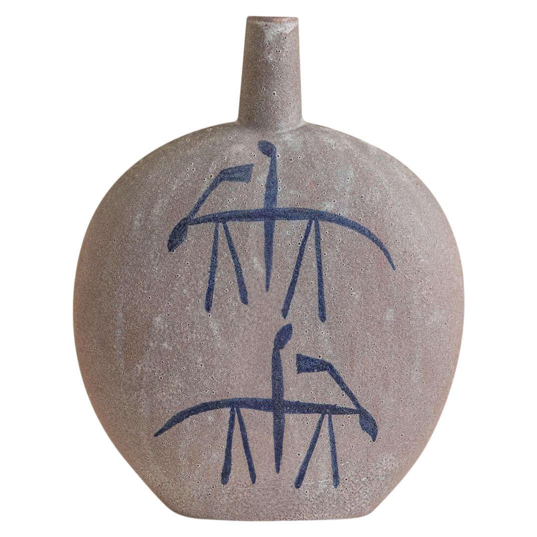 Vaso in ceramica di Giovanni Petucco, Italia, 1950 ca.