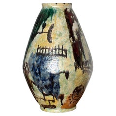 Ceramic Vase By Guerrino Tramonti, Faenza