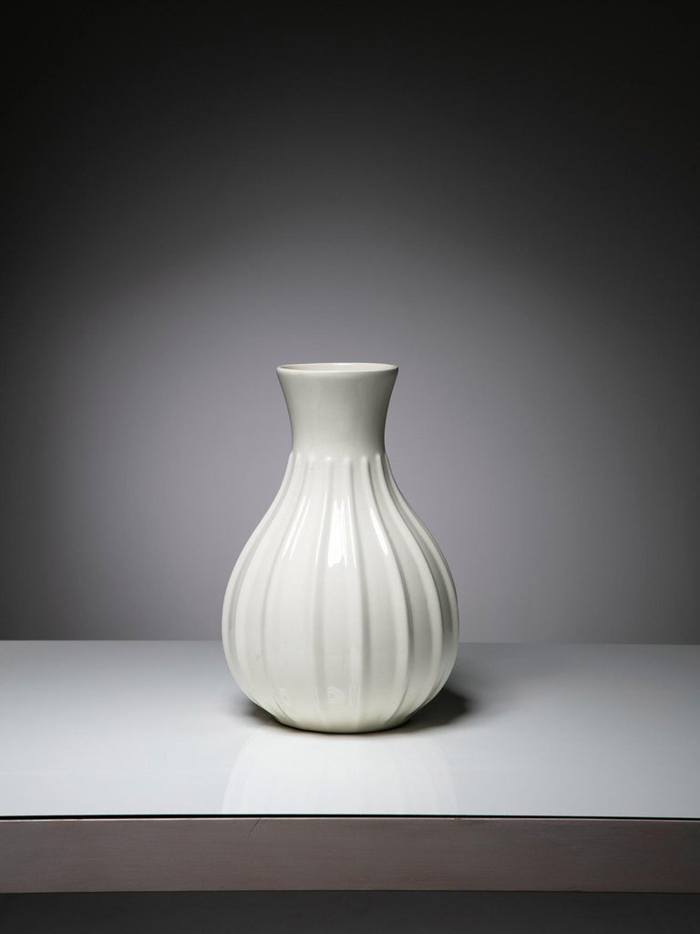 Ceramic vase by Guido Andloviz for S.C.I. Laveno.