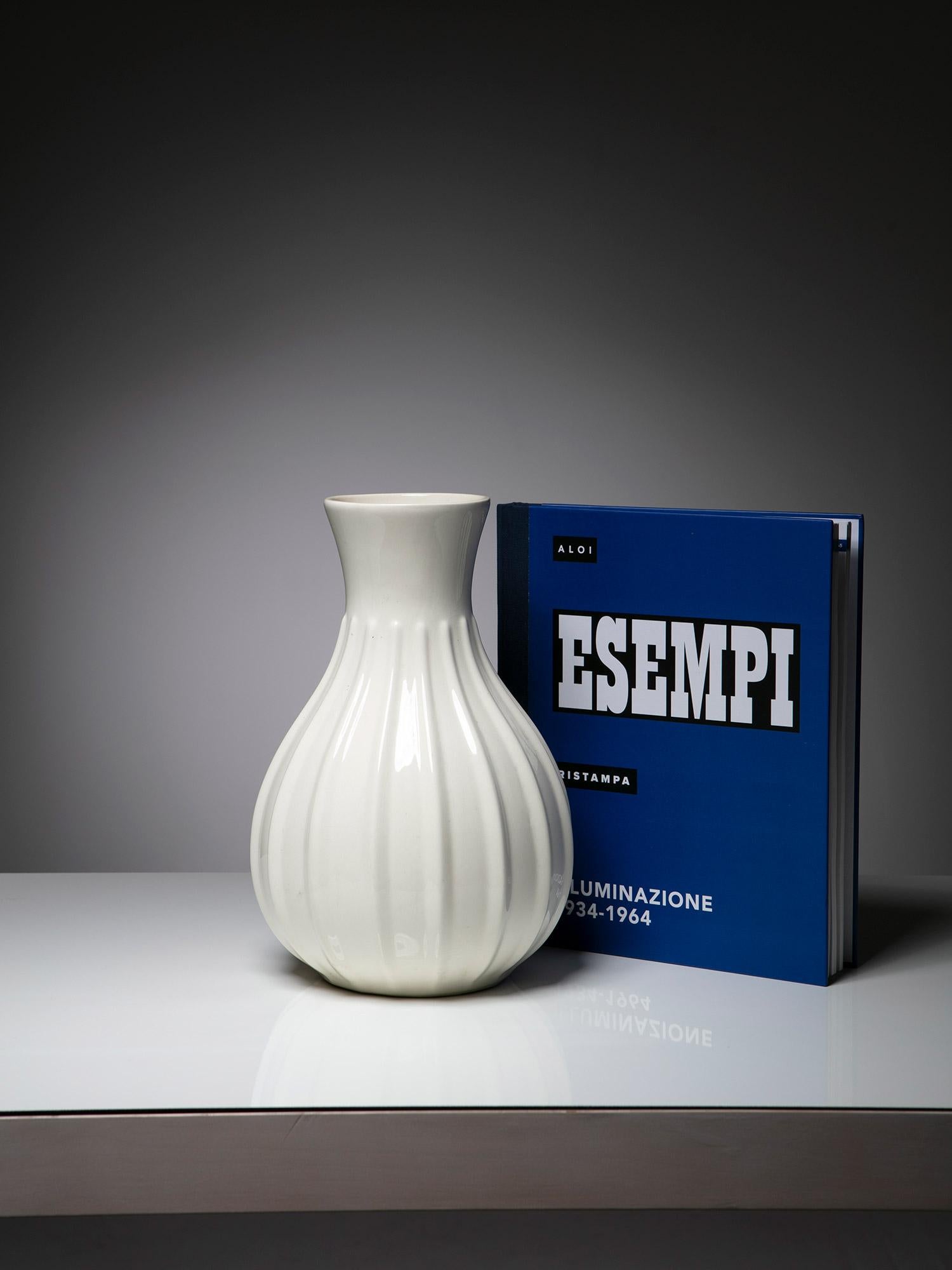 Ceramic Vase by Guido Andloviz for SCI Laveno, Italy, 1950s In Good Condition For Sale In Milan, IT