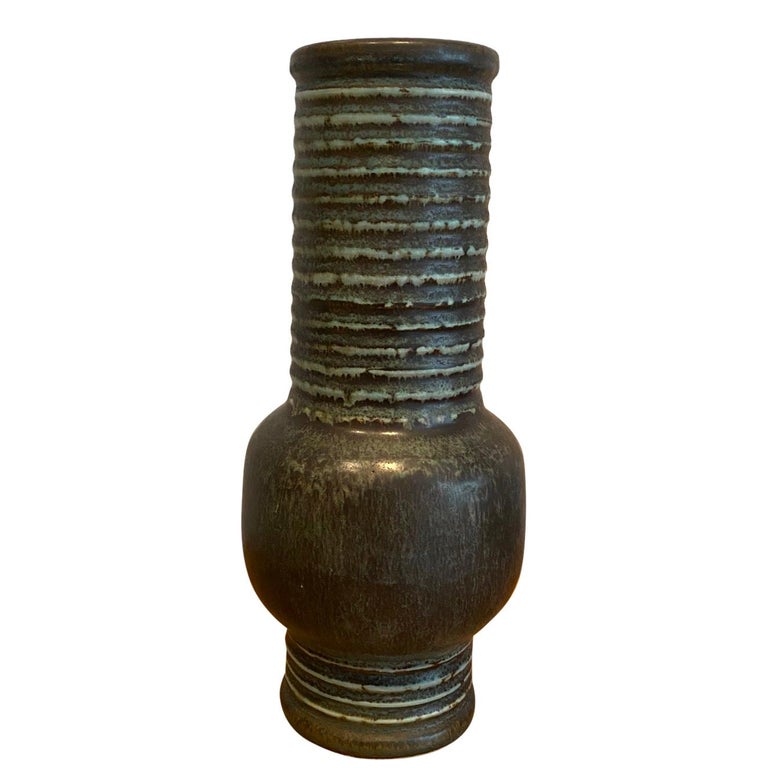 Ceramic Vase by Gunnar Nylund, Rörstrand, Sweden, 1950s For Sale