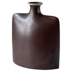 Ceramic vase by Inger Persson for Knapstrup Keramik Denmark 1960s.