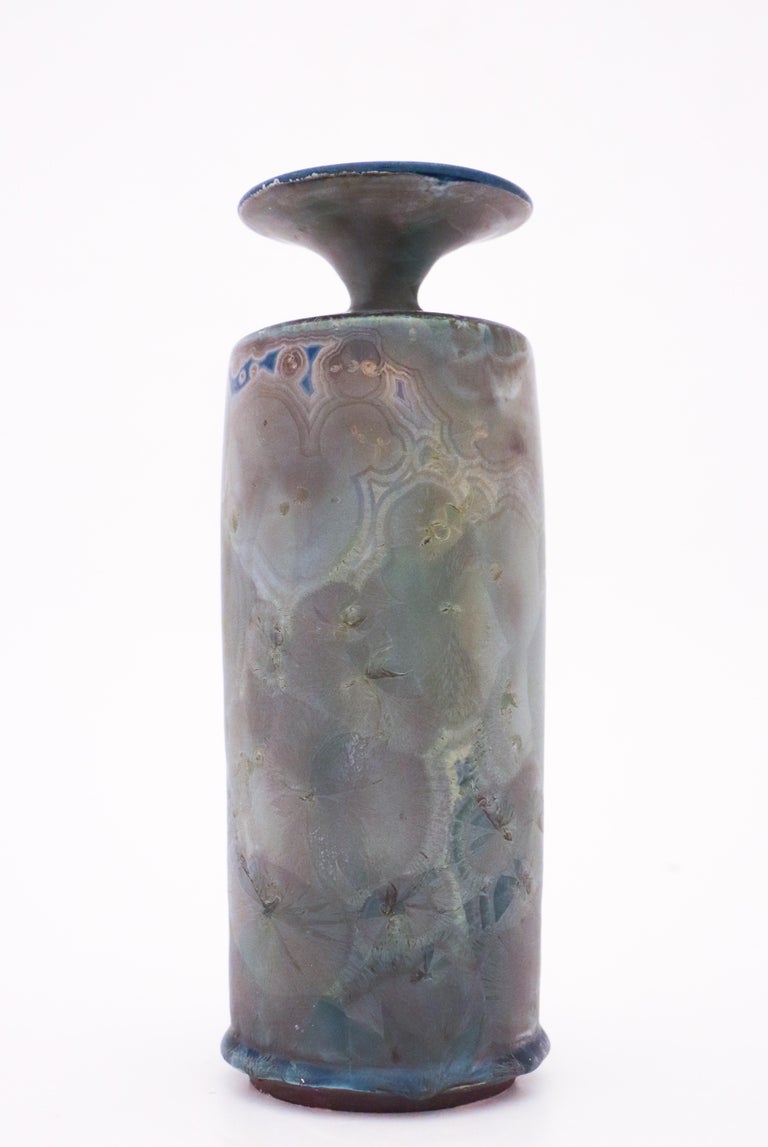 Scandinavian Modern Ceramic Vase by Isak Isaksson, Contemporary Swedish Ceramicist