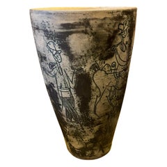 Ceramic Vase by Jacques Blin, France, 1960s