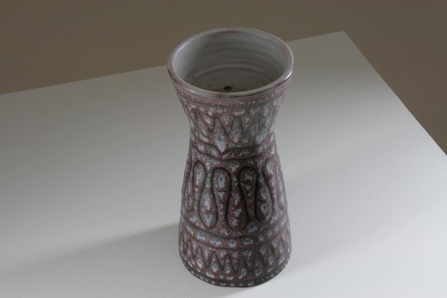 Jarrón de cerámica de Jean Austruy, Francia en venta 1