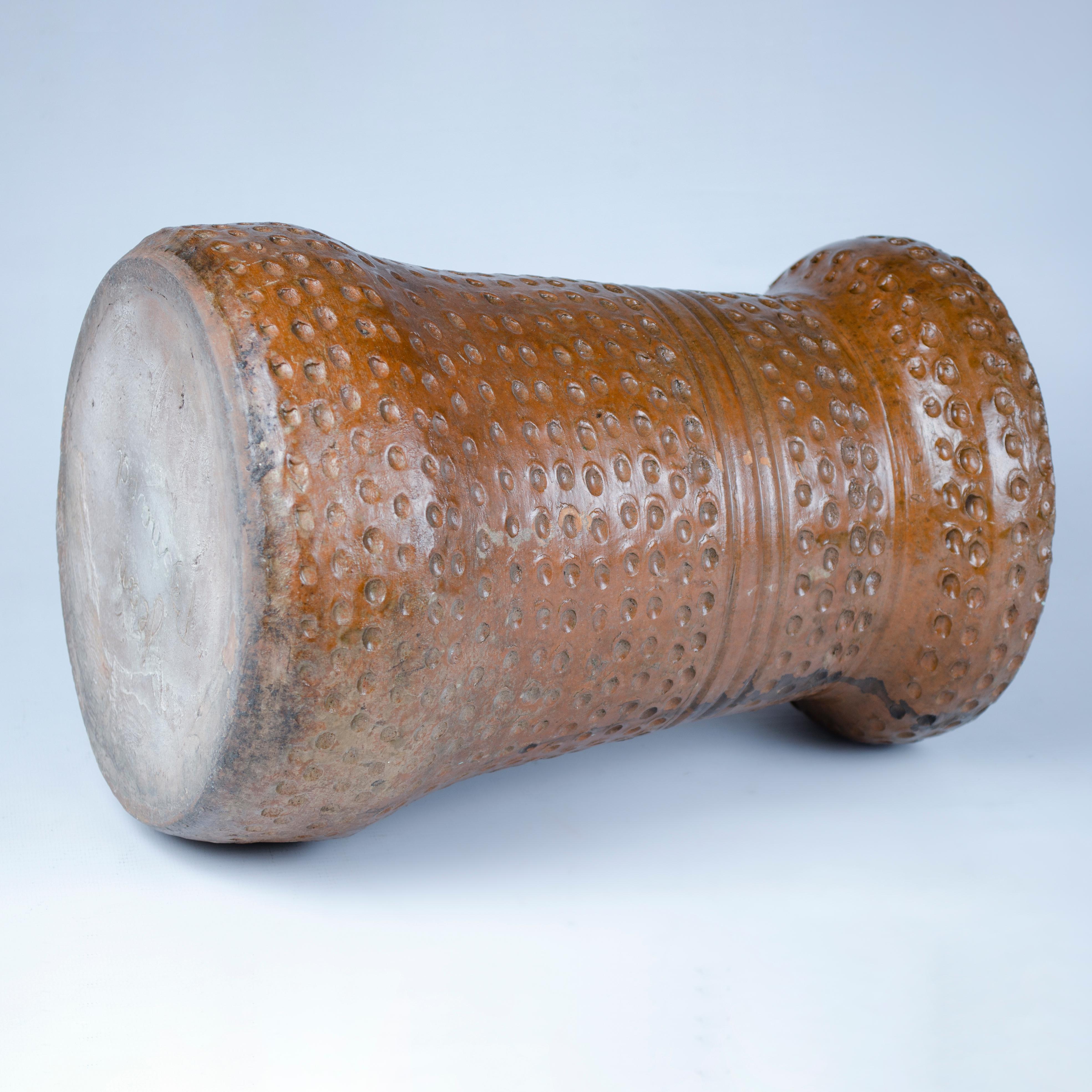 French Ceramic Vase by Jean Besnard For Sale