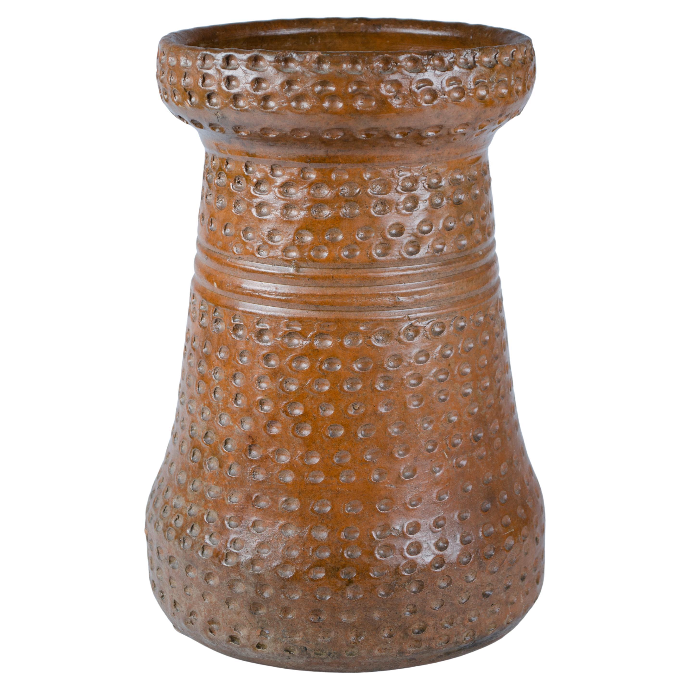 Keramische Vase von Jean Besnard