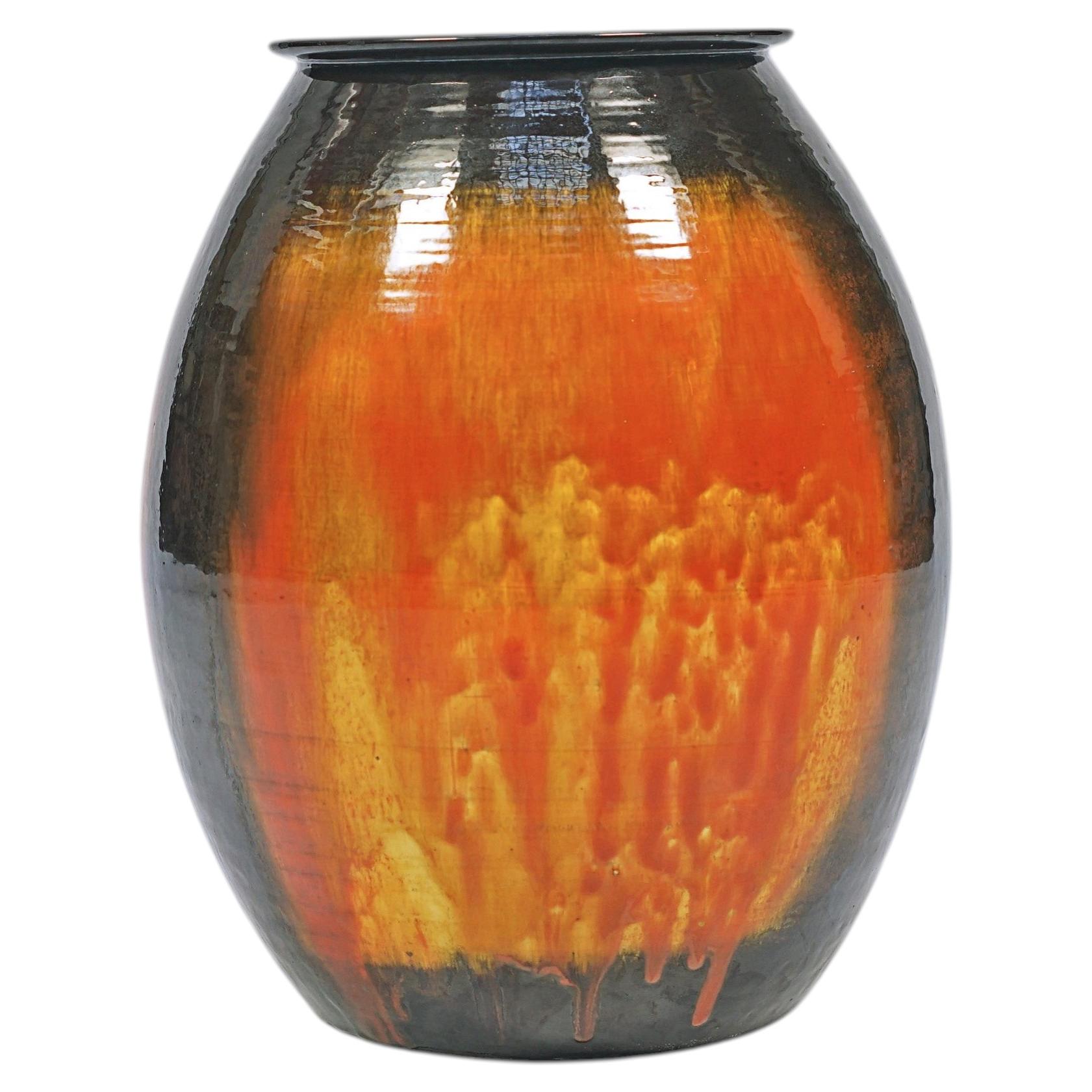 Ceramic vase by Jean Besnard