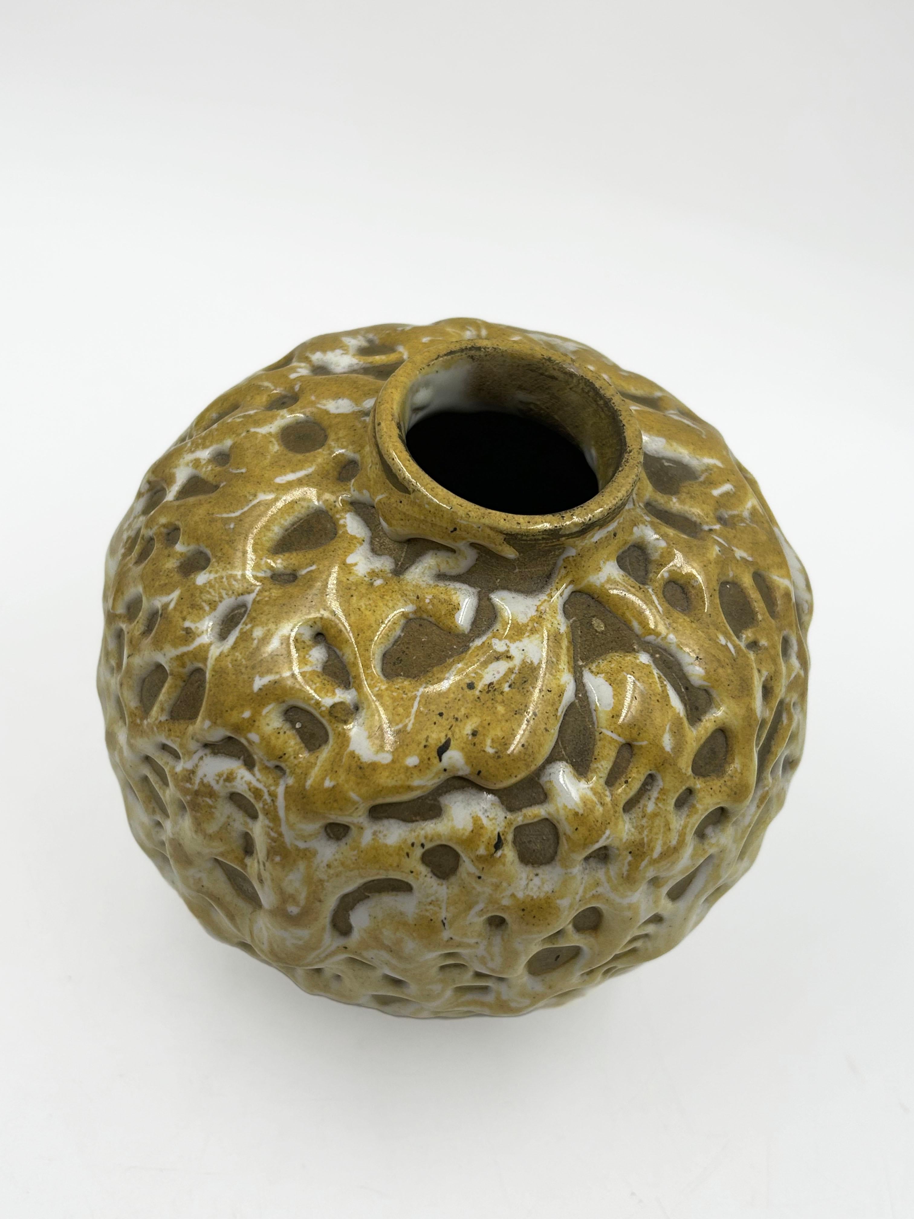 Art Déco Vaso in ceramica di Jean Besnard 