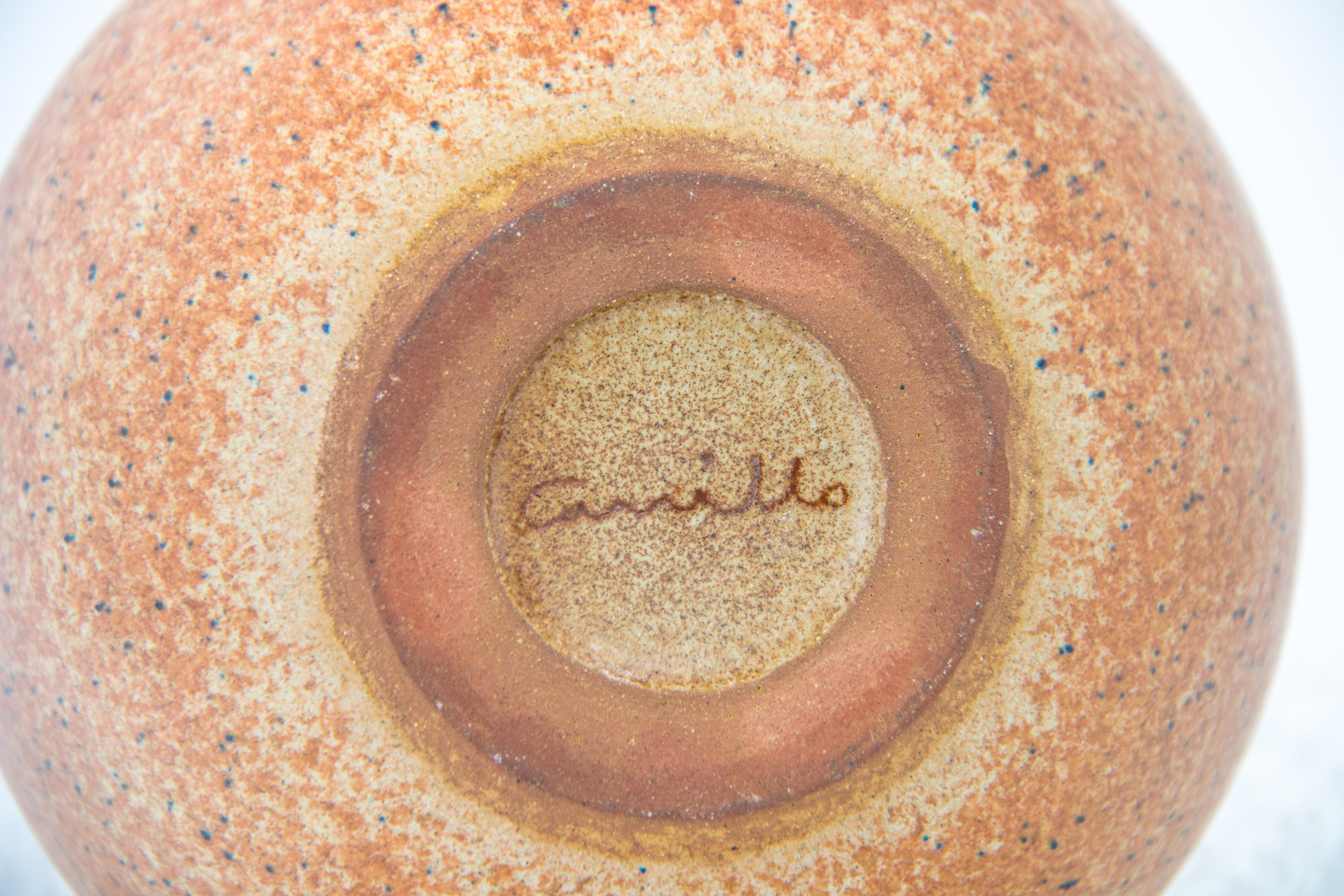 Ceramic vase by Joan Carillo In Good Condition For Sale In Kiel, SH