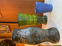 Ceramic Vase by Les 2 Potiers, France, 1960s