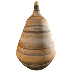 Vase en céramique de Les 2 Potiers, France, années 1960