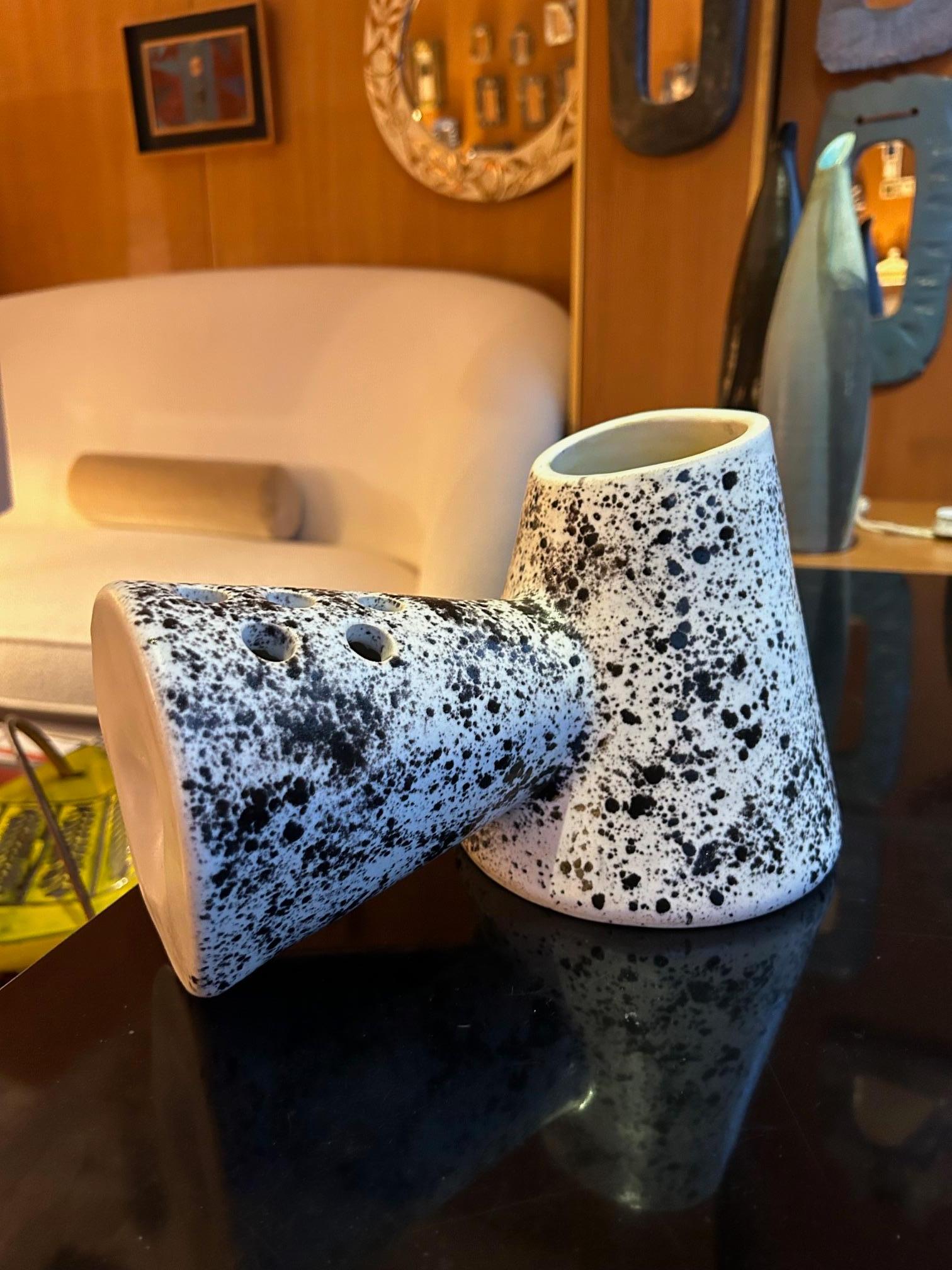 Ceramic Vase by Mado Jolain, France, 1960s In Good Condition For Sale In Paris, FR