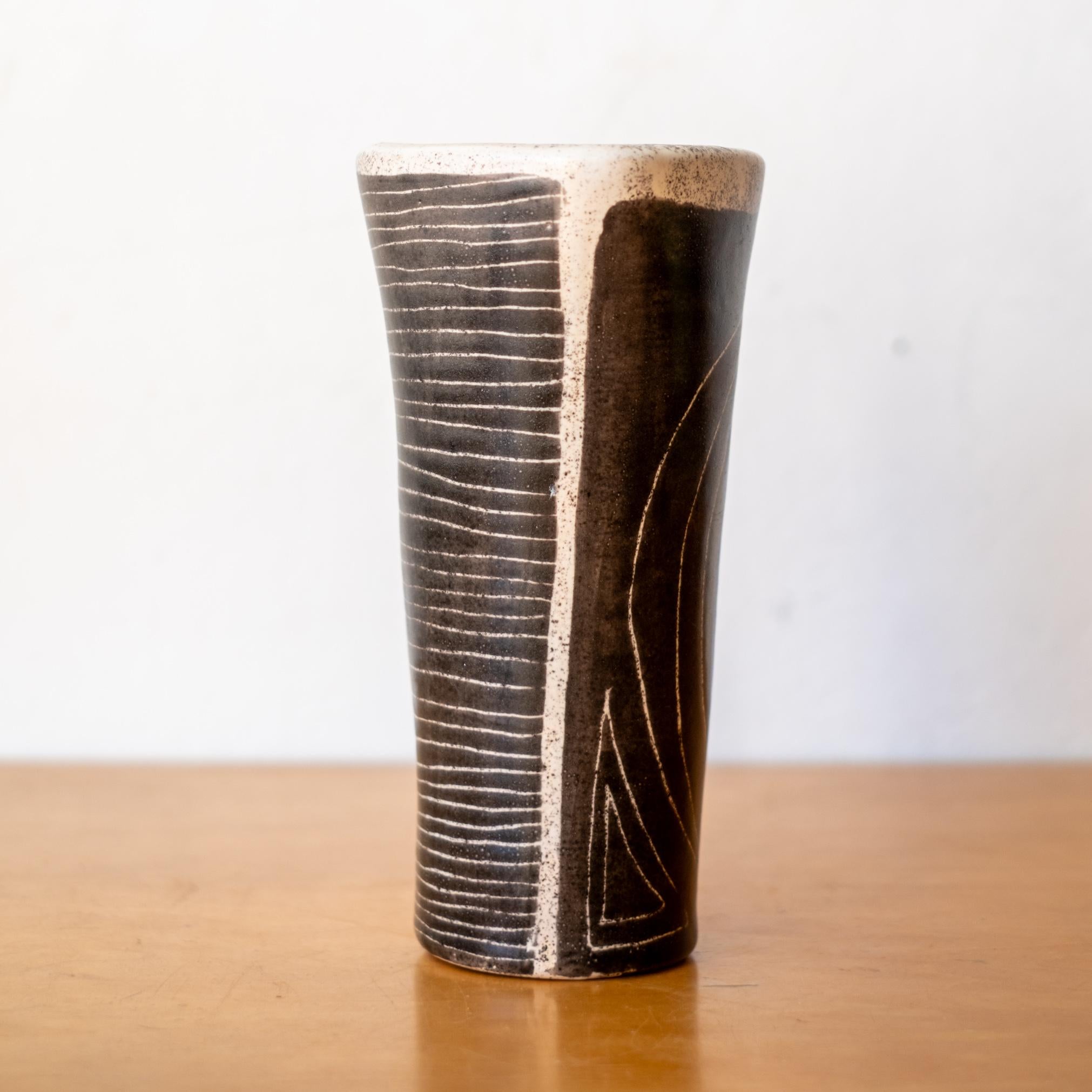 Vaso in ceramica di Mado Jolain Francia anni '60 in vendita 2