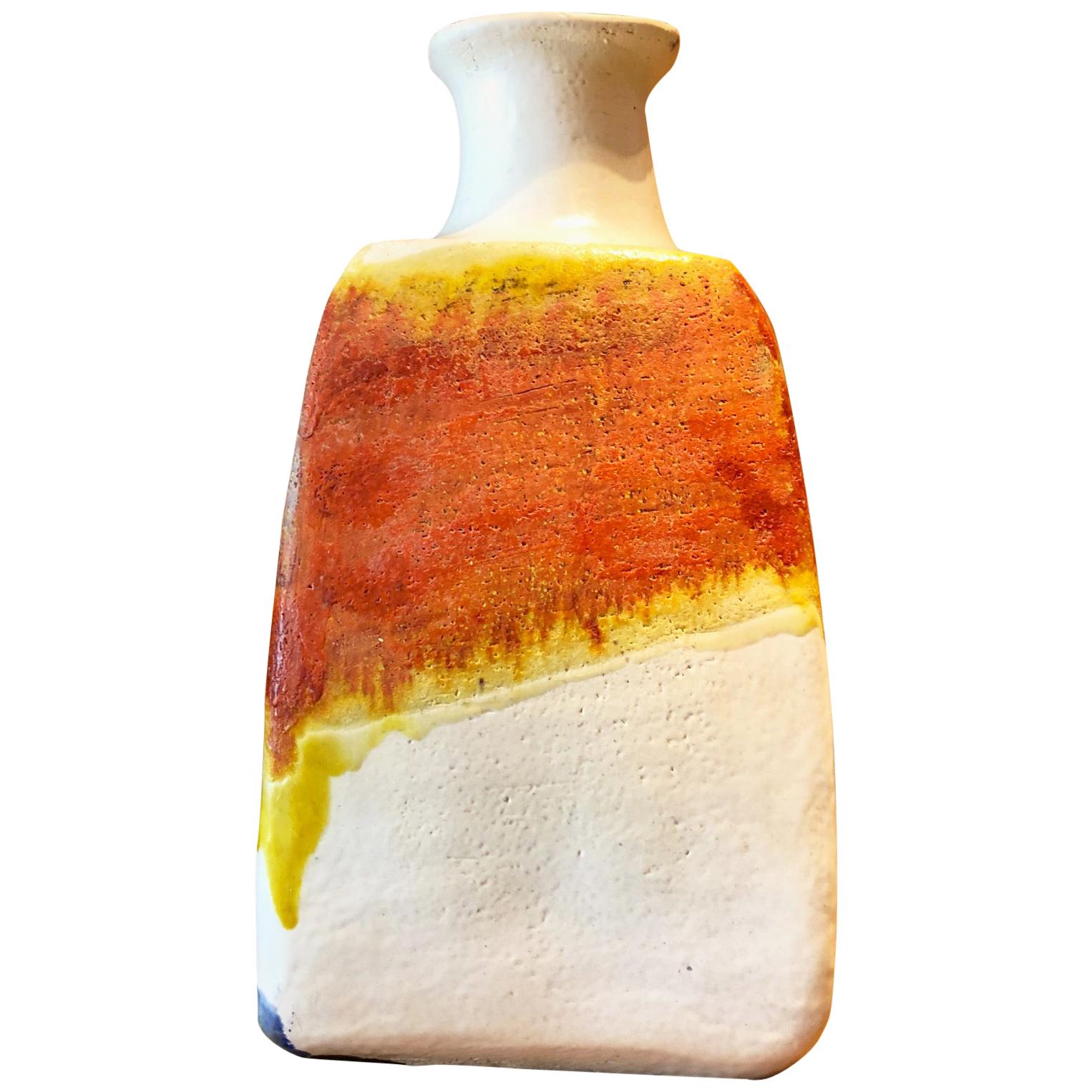 Ceramic Vase by Marcello Fantoni For Sale