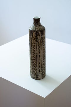 Keramikvase von Mari Simmulson für Upsala-Ekeby, 1950er Jahre