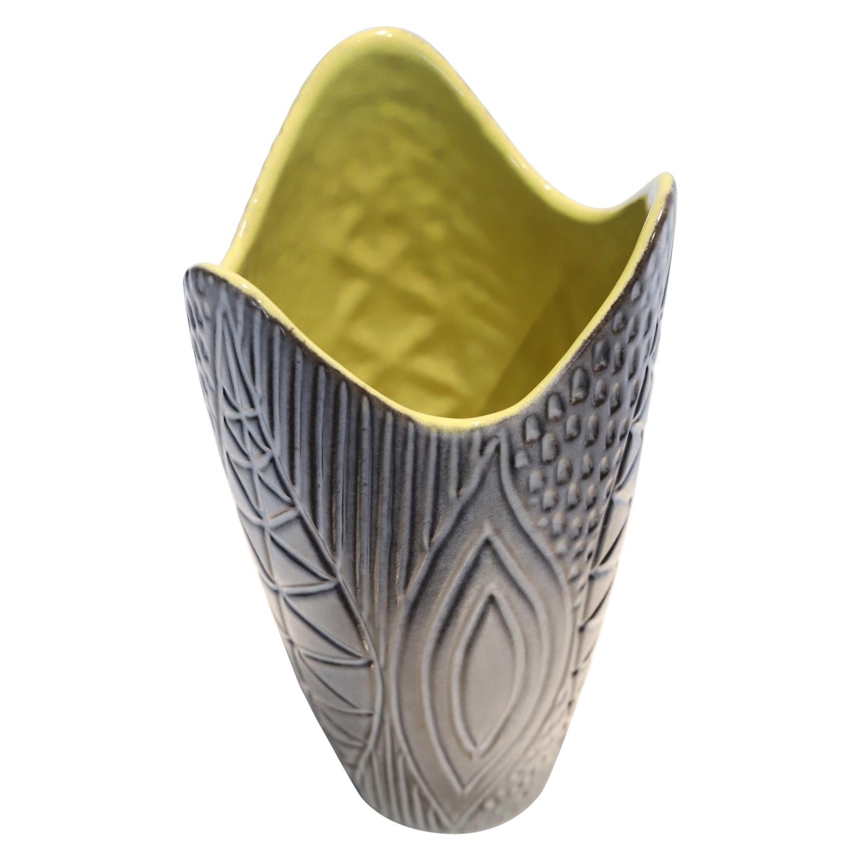 Ceramic Vase by Mari Simmulson for Upsala-Ekeby For Sale