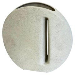 Ceramic vase by Nereo Boaretto in off-white