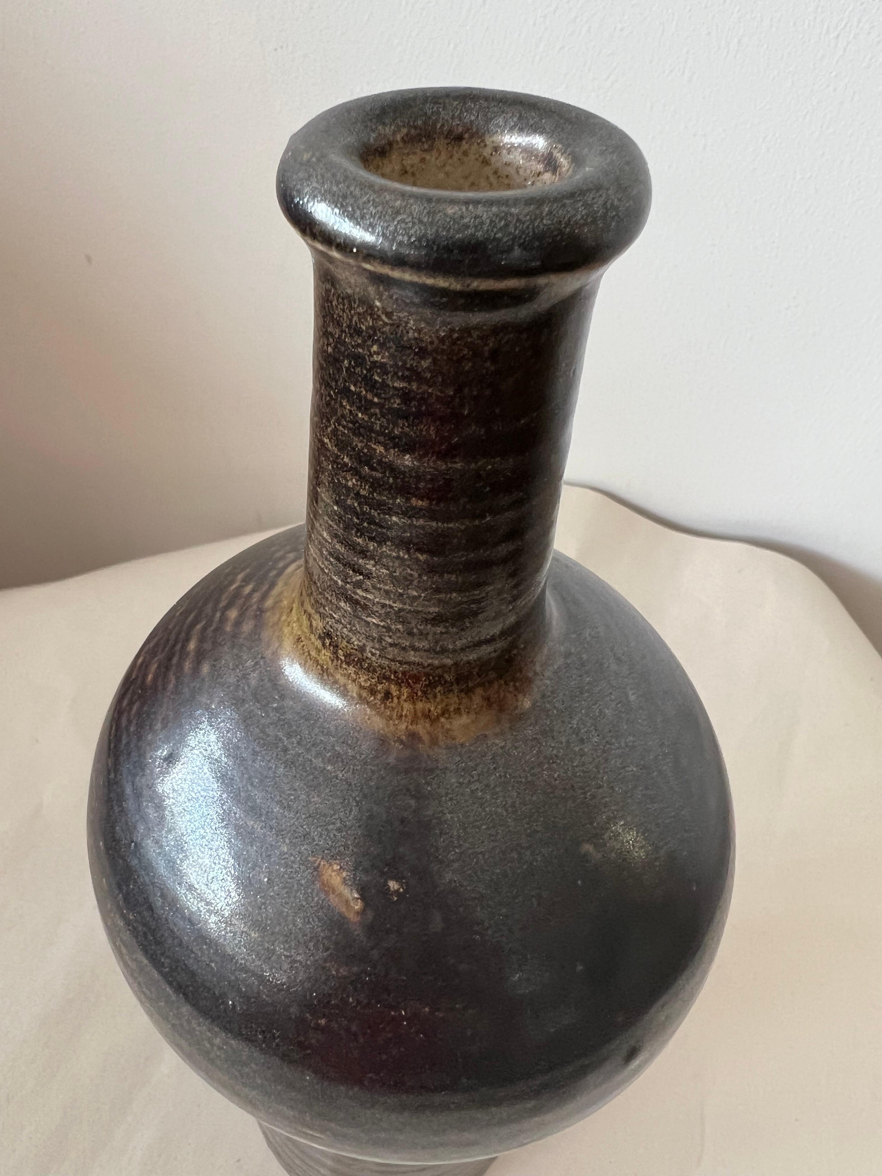 Ceramic Vase By Okki Laine Finland Ca' 1950's For Sale 2