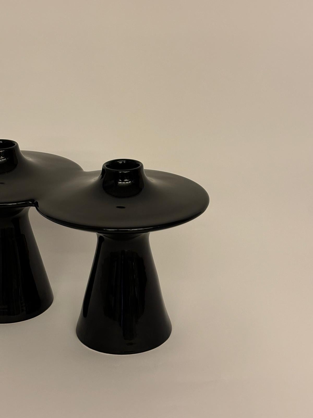 Moderno Vaso in ceramica di Paolo Giordano per I+I Collectional in vendita