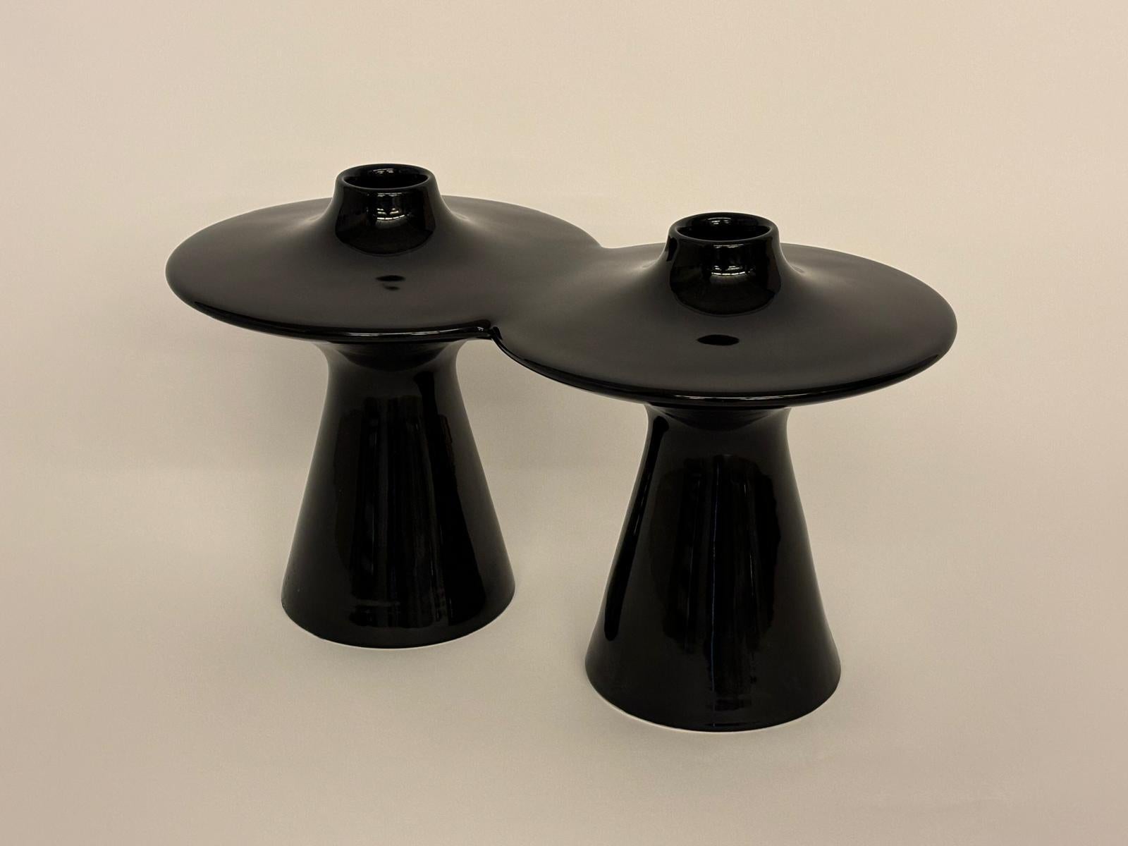 Italiano Vaso in ceramica di Paolo Giordano per I+I Collectional in vendita