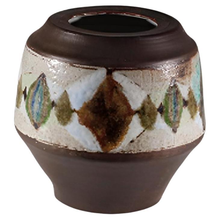Ceramic Vase by Paul Quéré from 1960