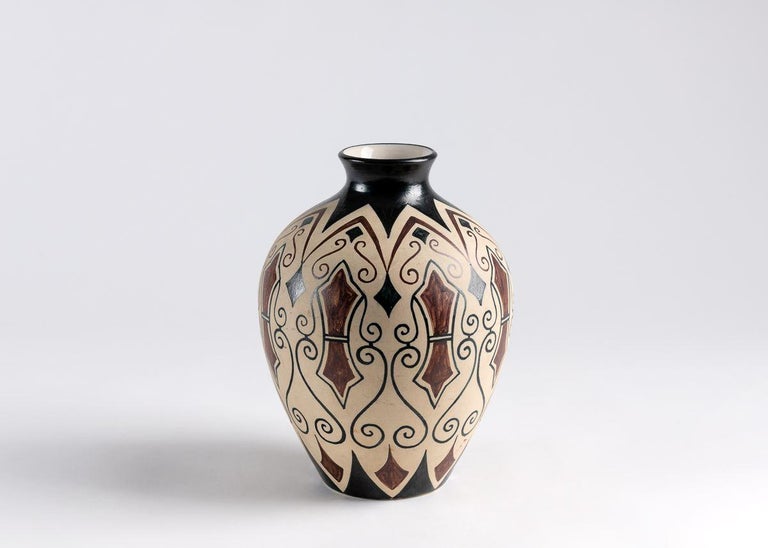 Ceramic Vase by Pedro Garcia de Diego for Ciboure Pottery, France, circa  1955 For Sale at 1stDibs