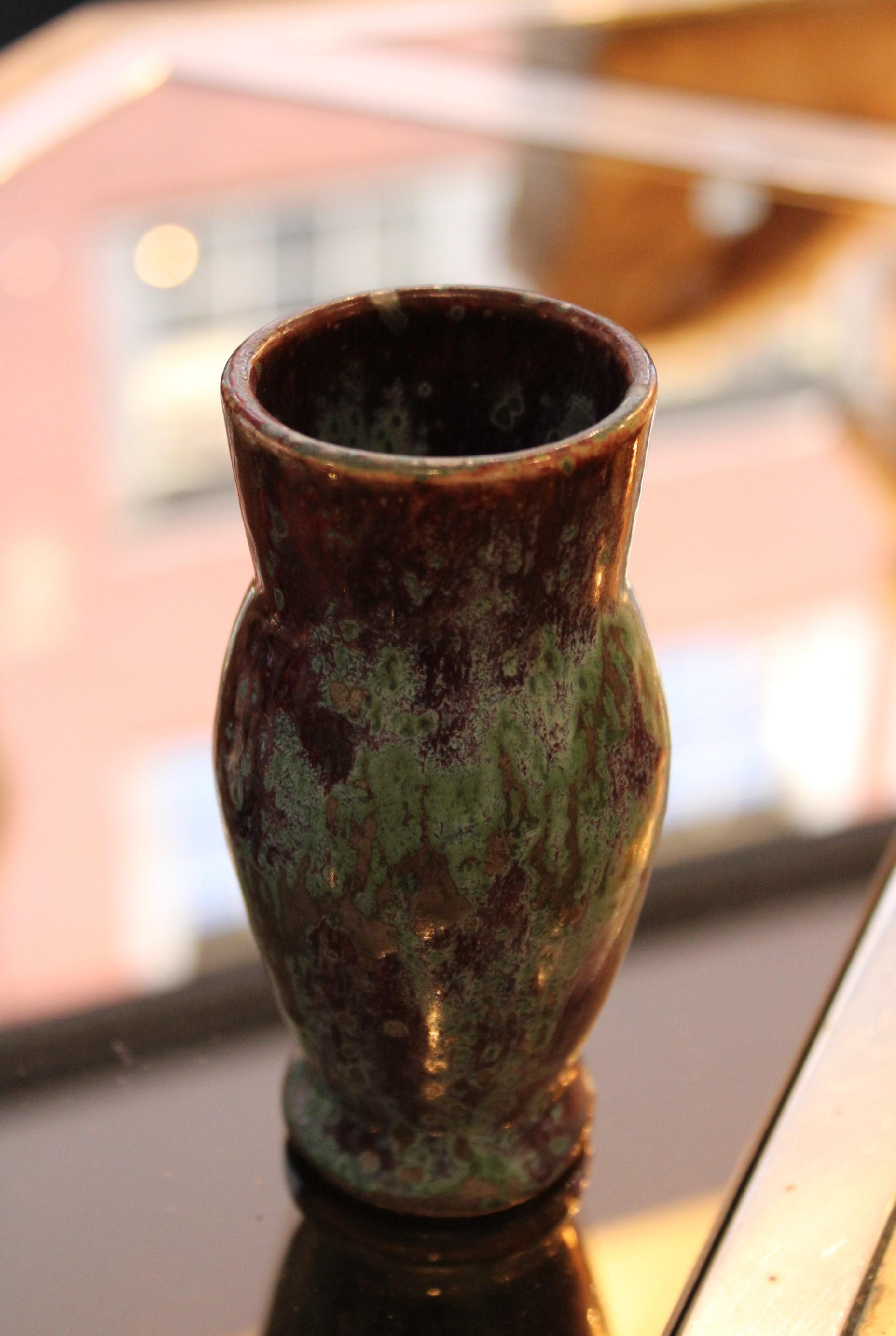Ceramic Vase by Pierre-Adrien Dalpayrat, France 19th Century 1